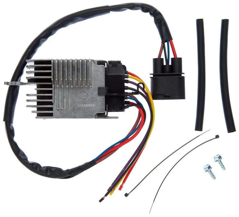 NOVAPARTS Radiator Cooling Fan Control Module for Audi A4 A6 Quattro 1.8L 2.0L 3.0L 3.2L 8E0959501AG 8E0959501K 902-436 - Image 1